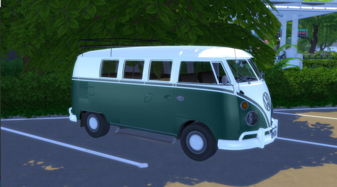 Sims 4 1965 Volkswagen Bus at Modern Crafter CC