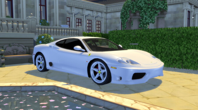 Sims 4 1999 Ferrari 360 Modena at Modern Crafter CC