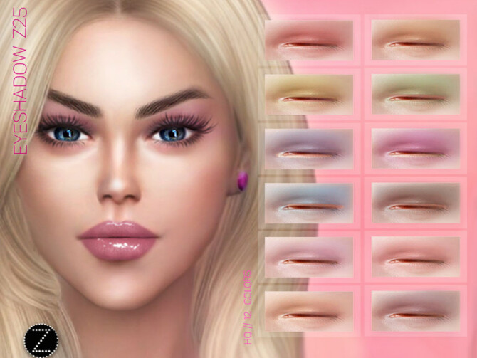 Sims 4 EYESHADOW Z25 by ZENX at TSR