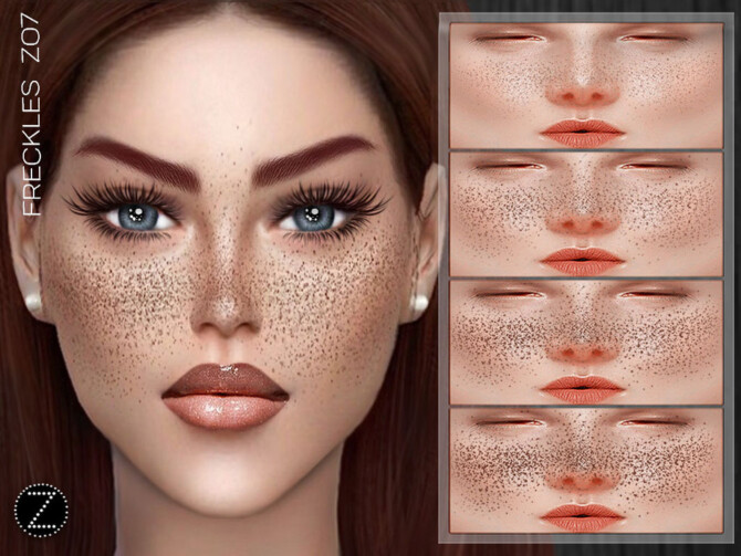 Sims 4 FRECKLES Z07 by ZENX at TSR
