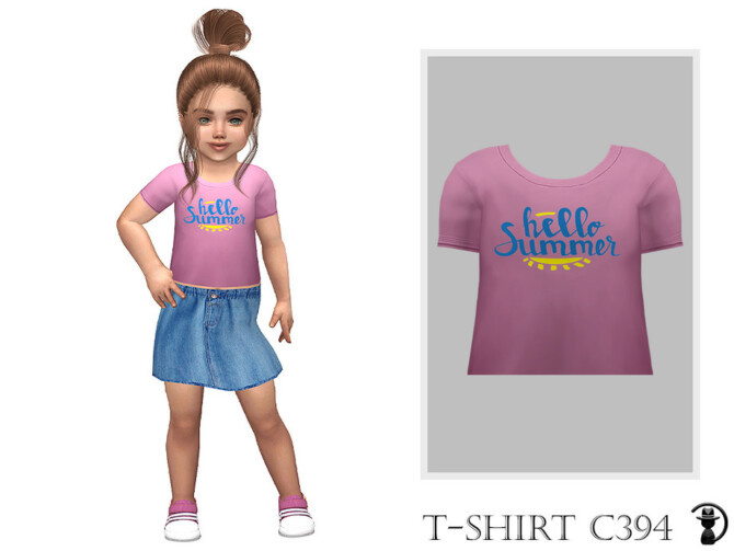 Sims 4 T shirt C394 by turksimmer at TSR