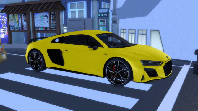 Sims 4 2019 Audi R8 Coupe at LorySims