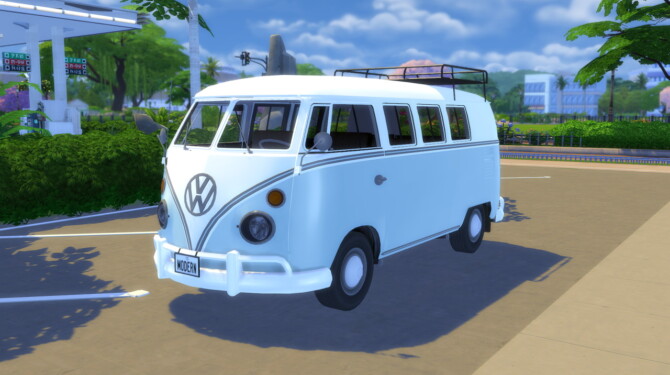 Sims 4 1965 Volkswagen Bus at Modern Crafter CC