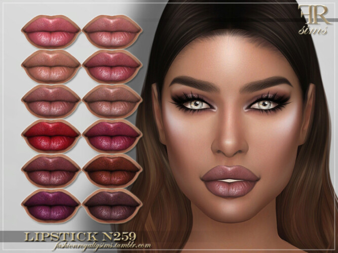 Frs Lipstick N259 By Fashionroyaltysims