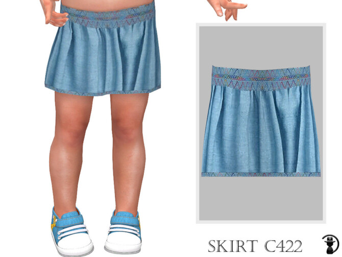 Sims 4 Skirt C422 by turksimmer at TSR