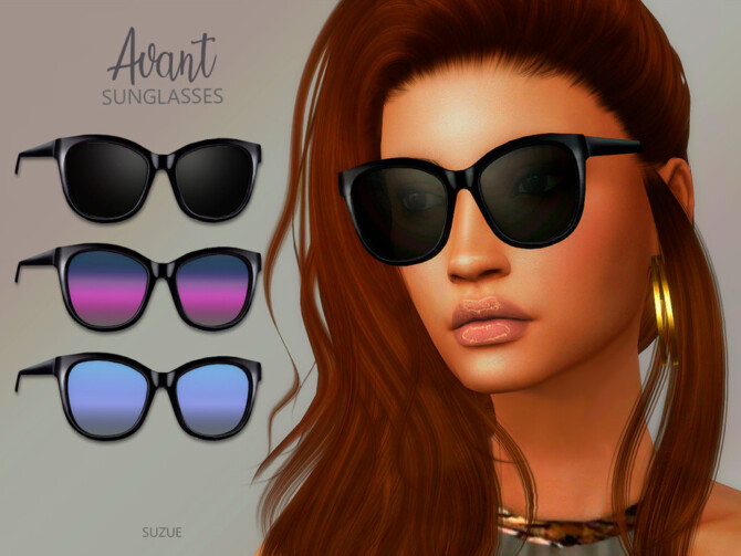 Sims 4 Avant Sunglasses by Suzue at TSR