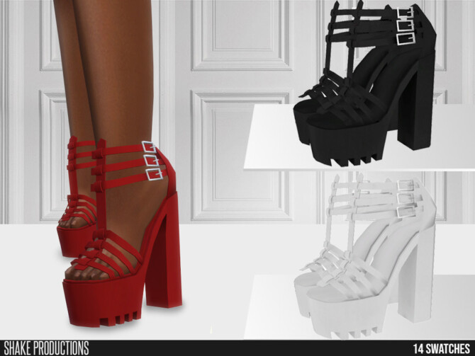 Sims 4 679 High Heels by ShakeProductions at TSR