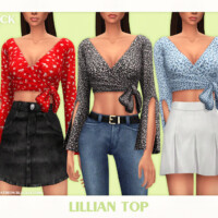 Lillian Top By Black Lily