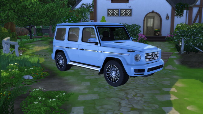 Sims 4 2019 Mercedes Benz G Class at LorySims