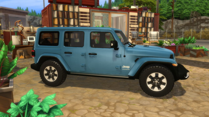 Sims 4 2018 Jeep Wrangler at LorySims