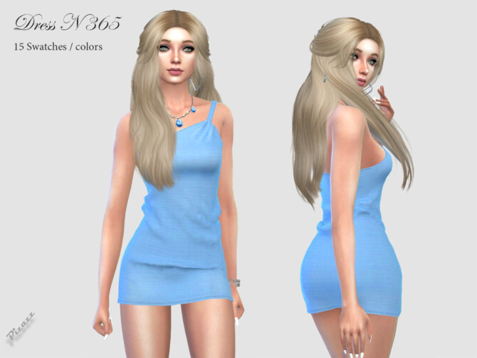 Sims 4 DRESS N 365 by pizazz at TSR
