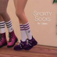 Sporty Socks By Dissia