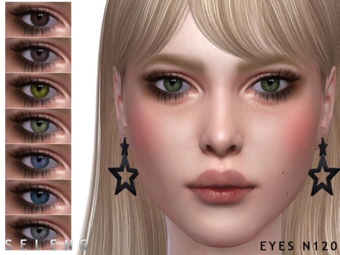 Sims 4 Eyes N120 by Seleng at TSR