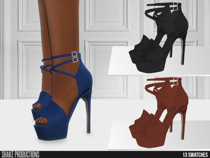Sims 4 675 High Heels by ShakeProductions at TSR