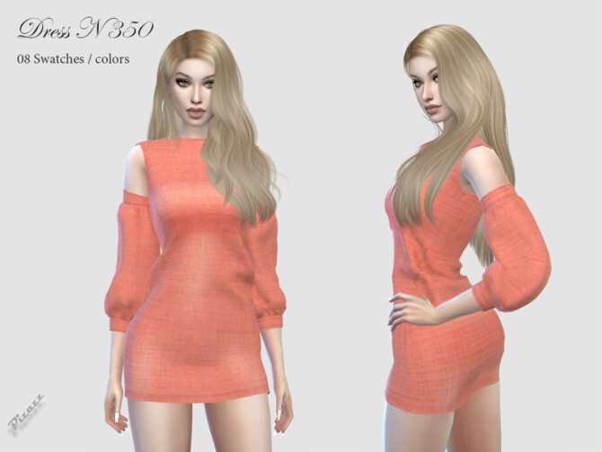 Sims 4 DRESS N 350 by pizazz at TSR