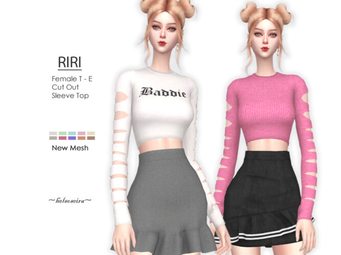 Riri Cut Out Top By Helsoseira