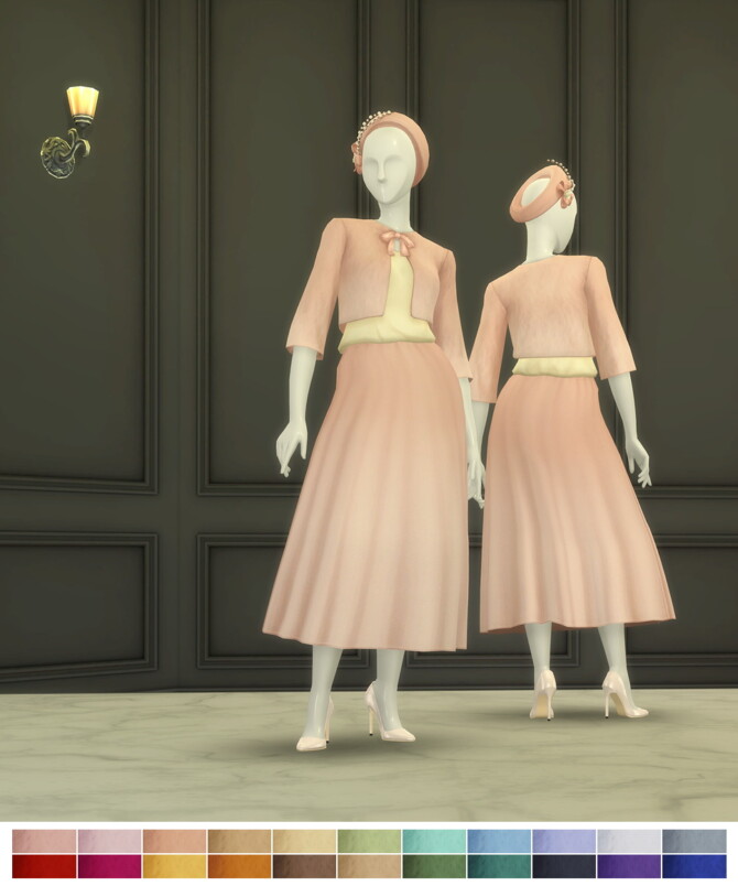 Sims 4 Lady of Dress 2 at Rusty Nail