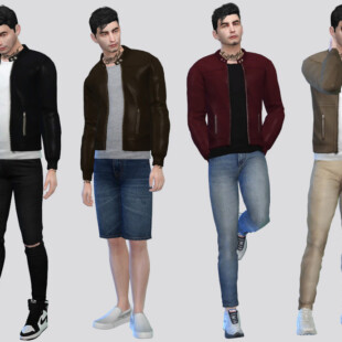 Quilted Jacket by bukovka at TSR » Sims 4 Updates