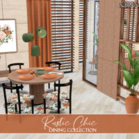 Rustic Chic Dining By Neinahpets