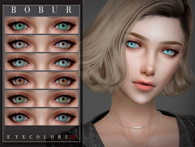 Sims 4 Eyecolors 51 by Bobur3 at TSR
