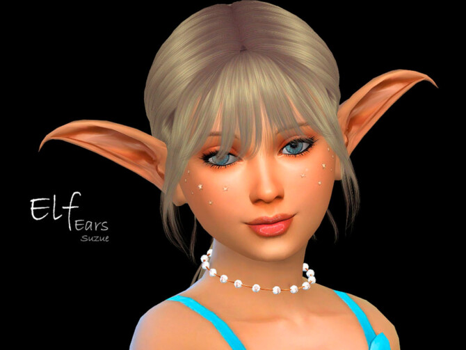 Sims 4 Elf Child Ears by Suzue at TSR