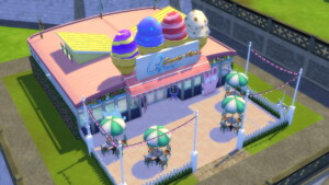 Creamy Cones Ice Cream Shop By Planetsims.youtube