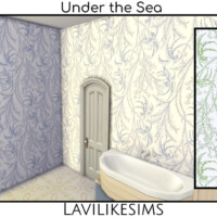 Under The Sea Wallpaper By Lavilikesims