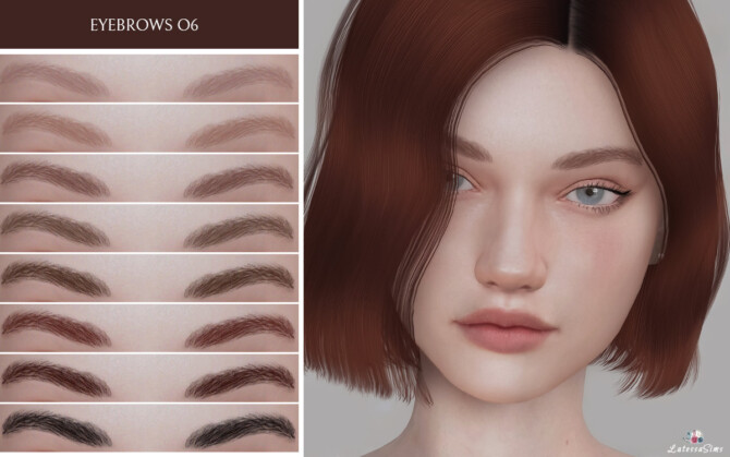 Sims 4 Eyebrows 06 at Lutessa
