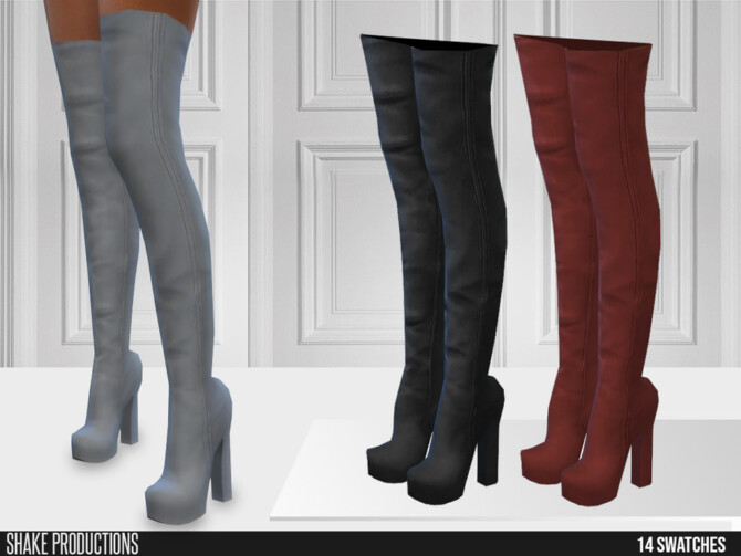 Sims 4 664 High Heels by ShakeProductions at TSR