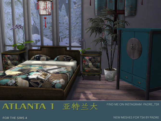 Sims 4 Atlanta 1 Furniture and Deco by Padre at TSR
