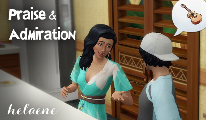 Sims 4 Praise & Admiration Pack by Helaene at Mod The Sims 4