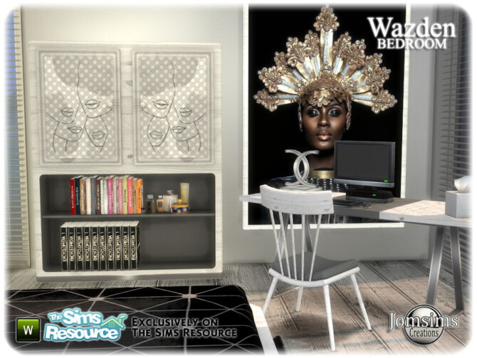 Sims 4 Wazden bedroom by jomsims at TSR