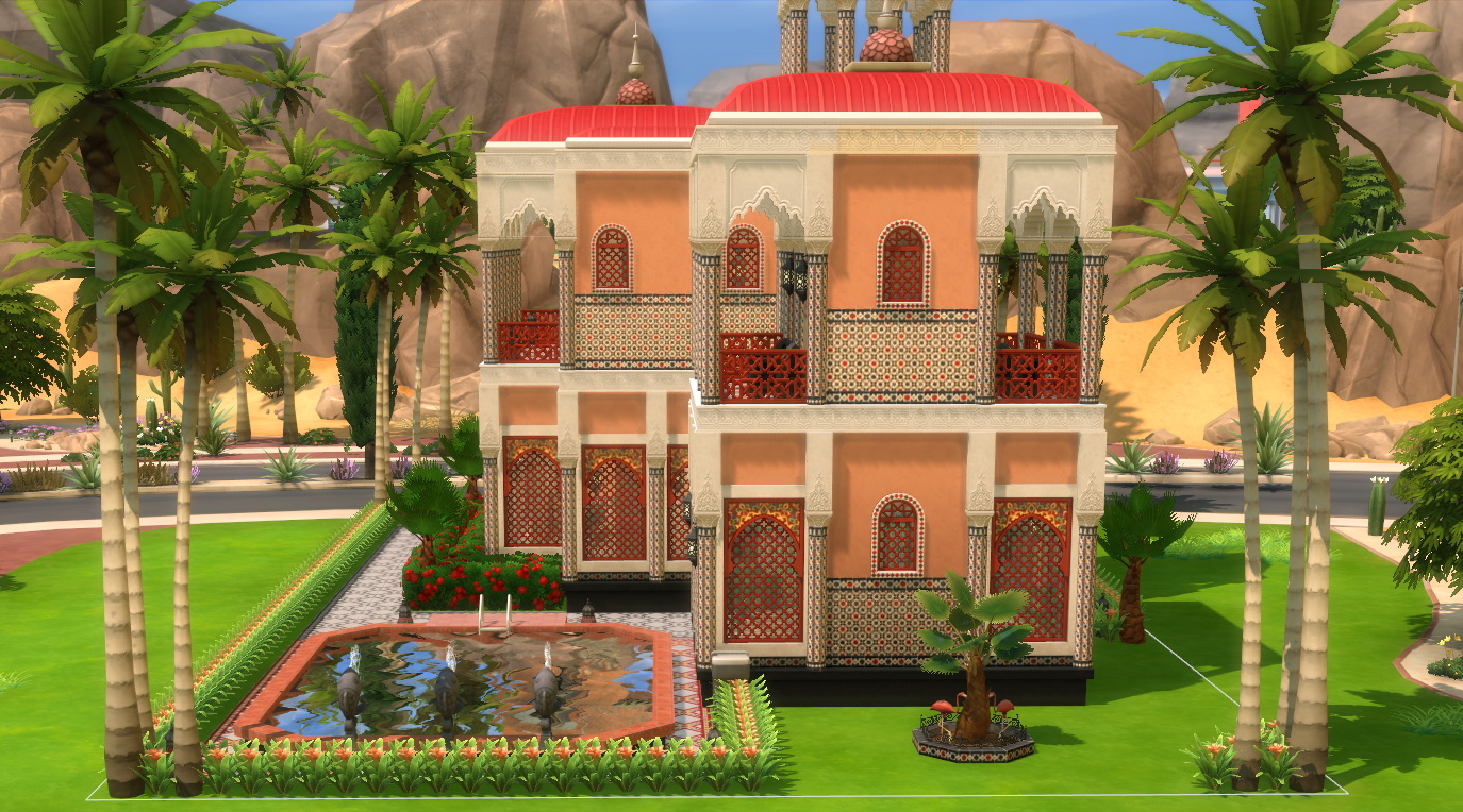 Court Marrakesh Moroccan Styled Mansion by DominoPunkyHeart at Mod