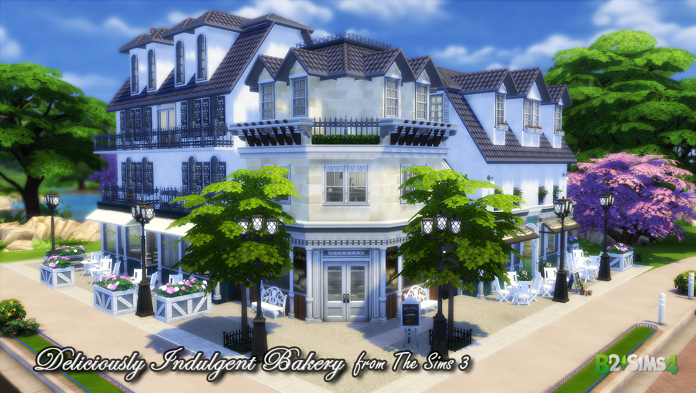 Deliciously Indulgent Bakery by Brunnis2 at Mod The Sims 4 » Sims 4