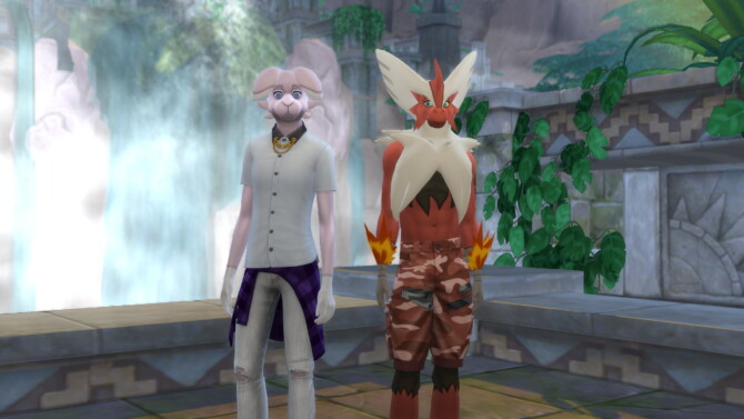 Sims 4 Play as a Blaziken and/or Meowstic from Pokemon by Leljas at Mod The Sims 4