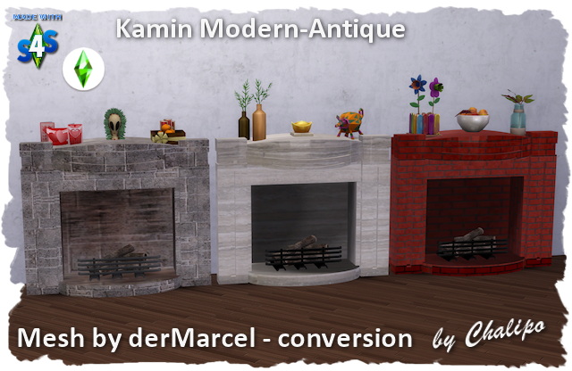 Fireplace Modern Antique By Chalipo