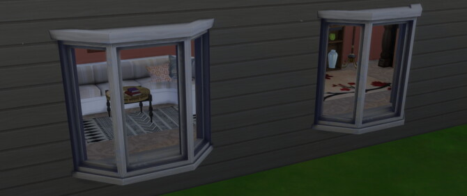 Sims 4 Very Basic Bay Window by lowflyer at Mod The Sims 4