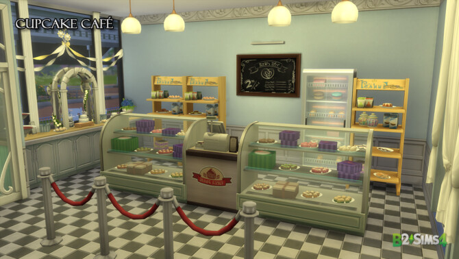 Sims 4 Deliciously Indulgent Bakery by Brunnis 2 at Mod The Sims 4