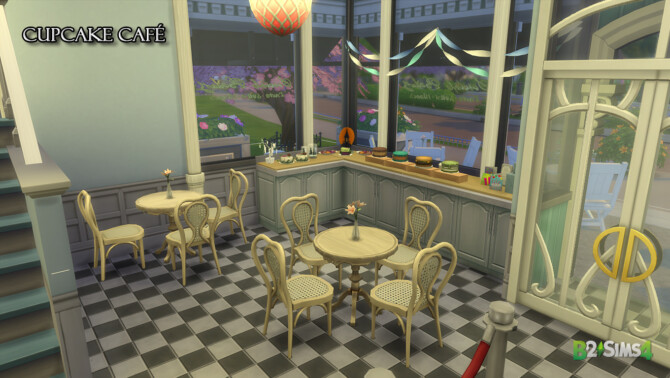 Sims 4 Deliciously Indulgent Bakery by Brunnis 2 at Mod The Sims 4