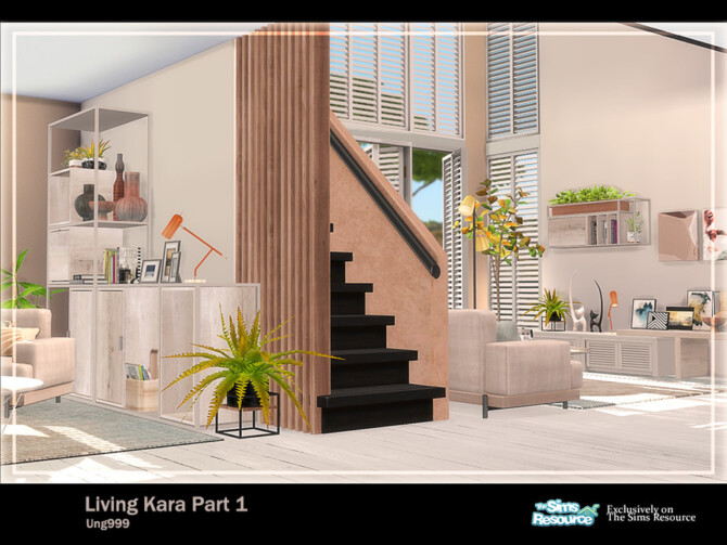 Sims 4 Living Kara Part 1 by ung999 at TSR