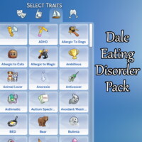Dale Eating Disorders Pack By Dalerune