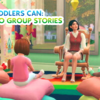 Toddlers Can Listen To Group Stories By Itskatato