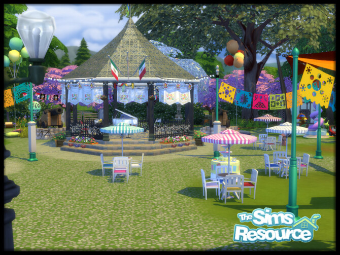 Sims 4 Cinco de Mayo Celebratory set by seimar8 at TSR