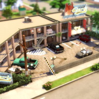 Sketchy Sims Motel 40×30 By Bradybrad7