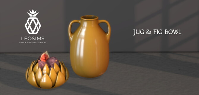 Jug & Fig Bowl (p)