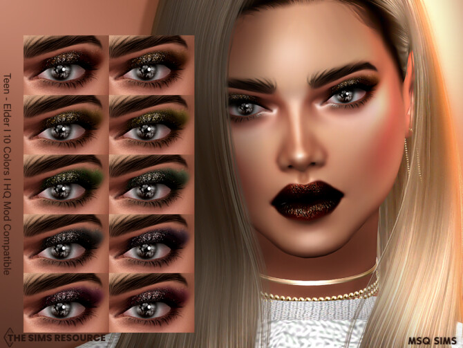 Sims 4 Eyeshadow NB29 at MSQ Sims