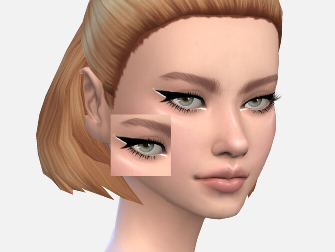 Sims 4 Julii Eyeliner by Sagittariah at TSR