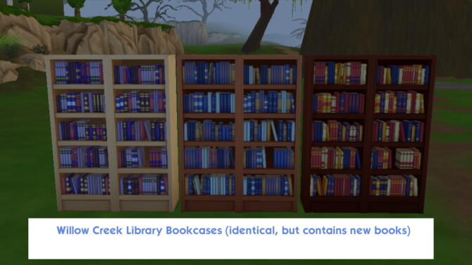 Sims 4 Rebel Books by Staberinde at Mod The Sims 4