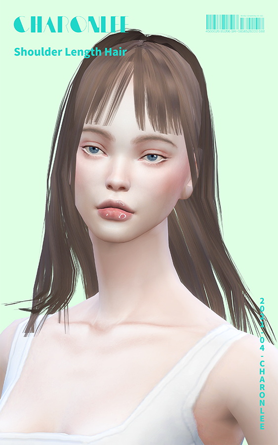 Sims 4 Shoulder Length Hair at Charonlee