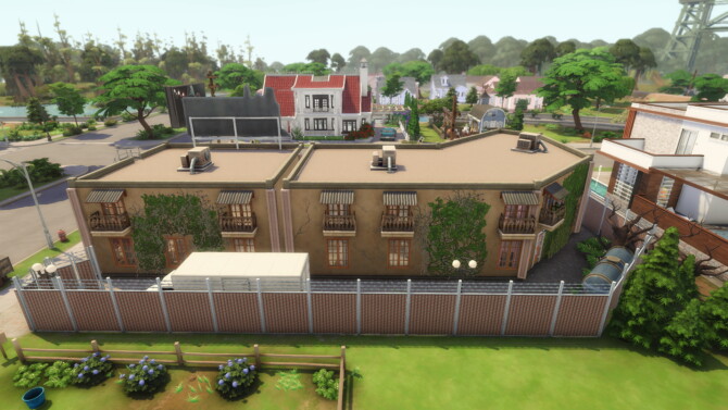 Sims 4 Sketchy Sims Motel 40x30 by bradybrad7 at Mod The Sims 4